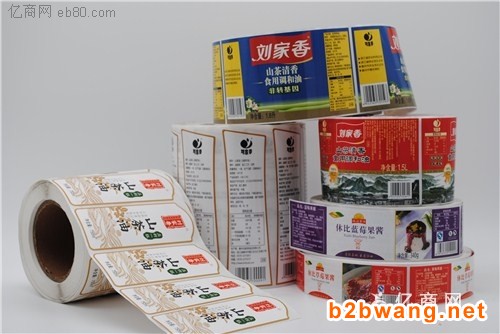 上海日化用品标签印刷 优质不干胶标签印刷 卷筒标签印